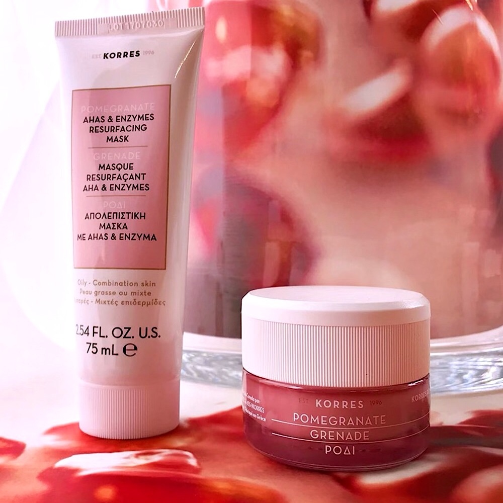 NIB KORRES Pomegranate Pore Blurring Shine Gel Moisturizer Full Size - Picture 3 of 7